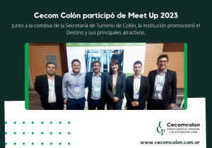 Cecom Colón participó de Meet Up 2023