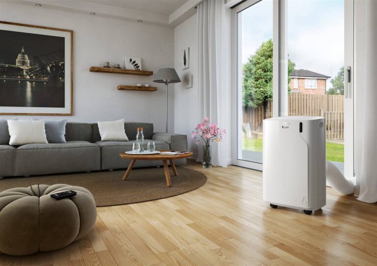 Qué Aire Acondicionado Portátil Comprar Según Tus Necesidades 2 aire acondicionado portatil en una habitacion