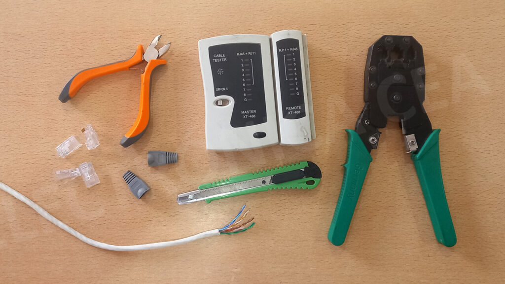 Qué herramienta necesito para armar un cable de red 4 Qué herramienta necesito para armar un cable de red