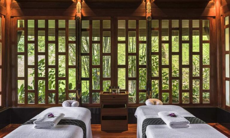 imagen de un spa lujoso y relajante