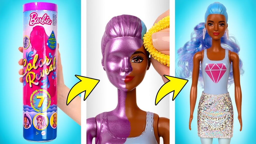 Qué son las muñecas que cambian de color con el agua y cómo funcionan