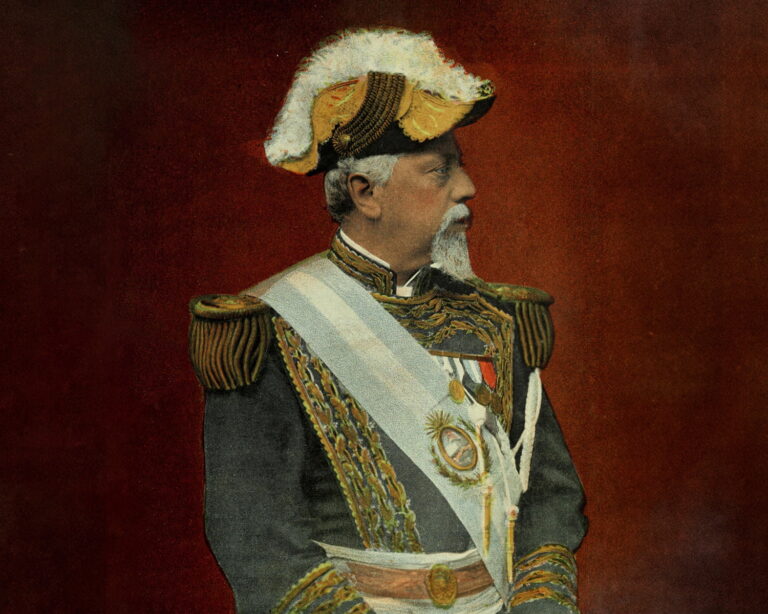 retrato de julio argentino roca en uniforme
