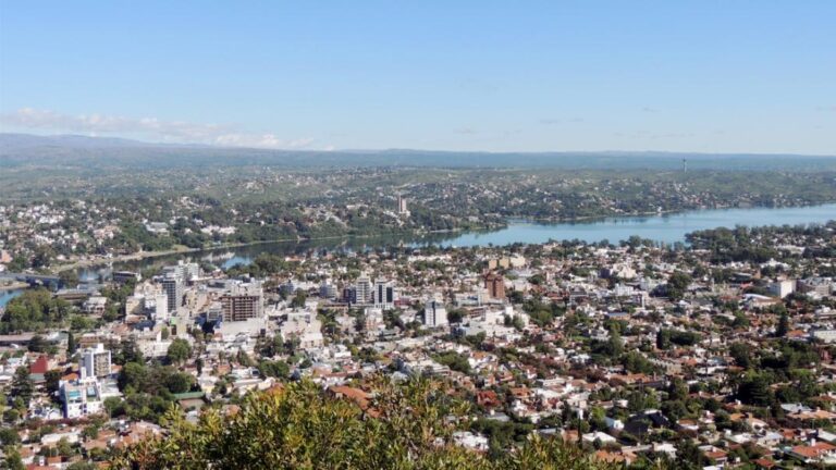 vista panoramica del paisaje en carlos paz
